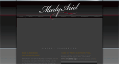 Desktop Screenshot of marlyariel.com